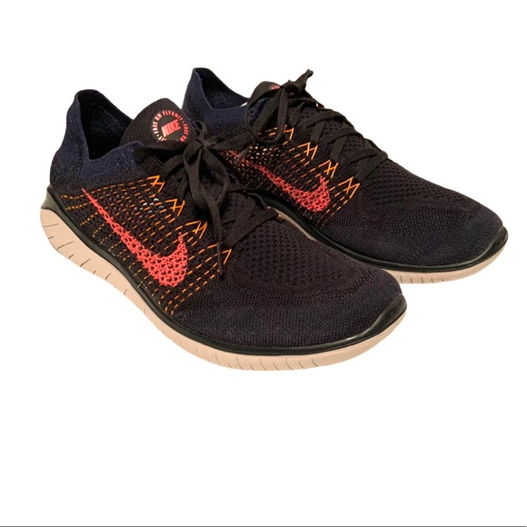 Nike Other - Nike Free RN Flyknit 2018 Running Shoes Size 11